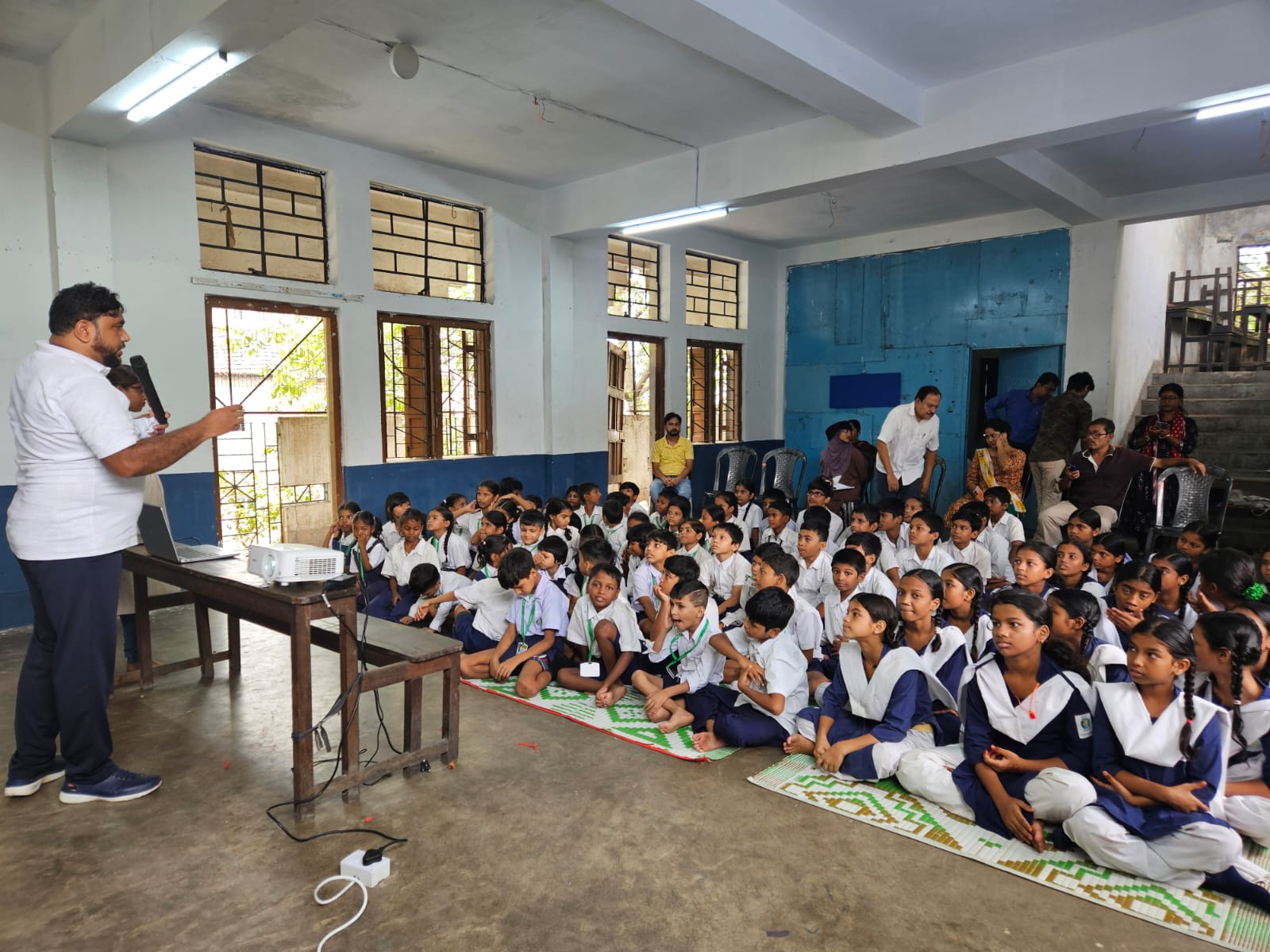 Awareness Session On Safe And Unsafe Touch At Baithakkhana H...