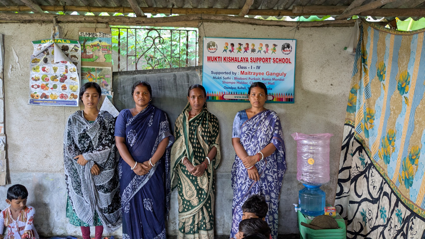 Chandpur Mkss Supported By Mrs Maitrayee Ganguly