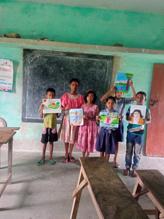 Damkal No 1 Chatterjeepara Mkss  And Nagendrapur Mkss 2025 Supported By Let's Do Some Good Foundation