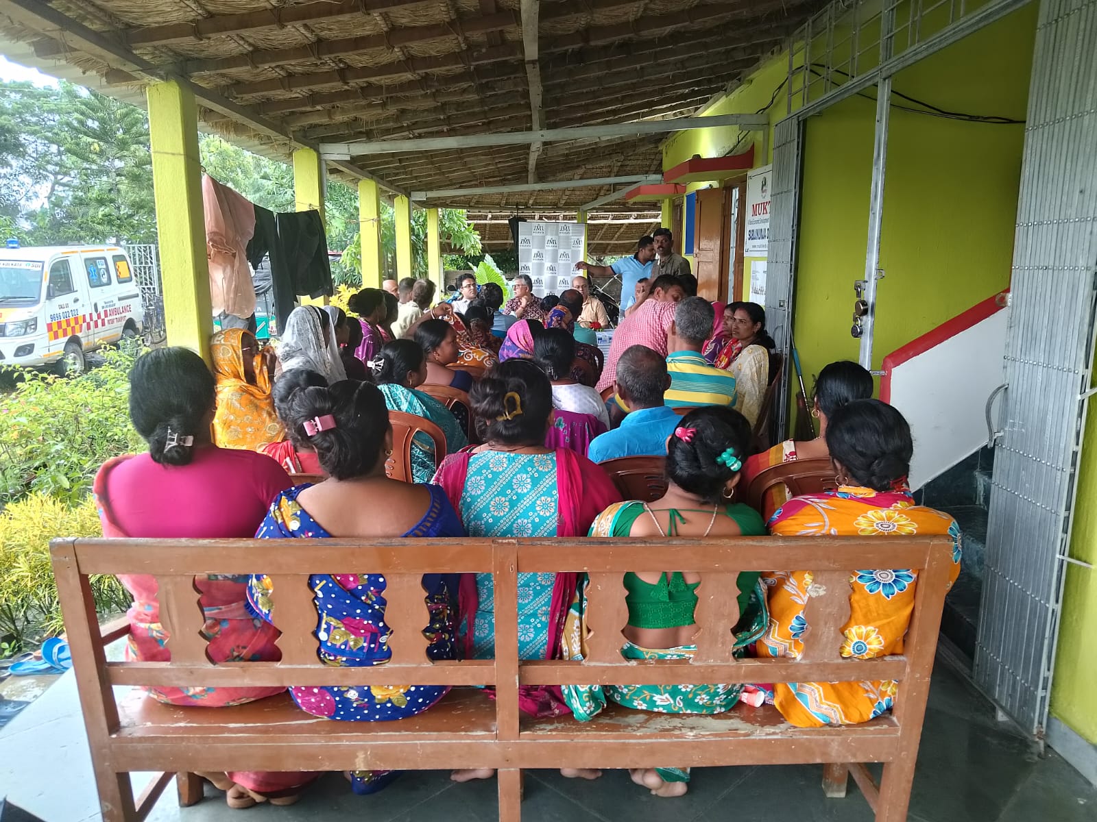 Delegates From International Management Institute Visit Mukti Gram Purba Sridharpur