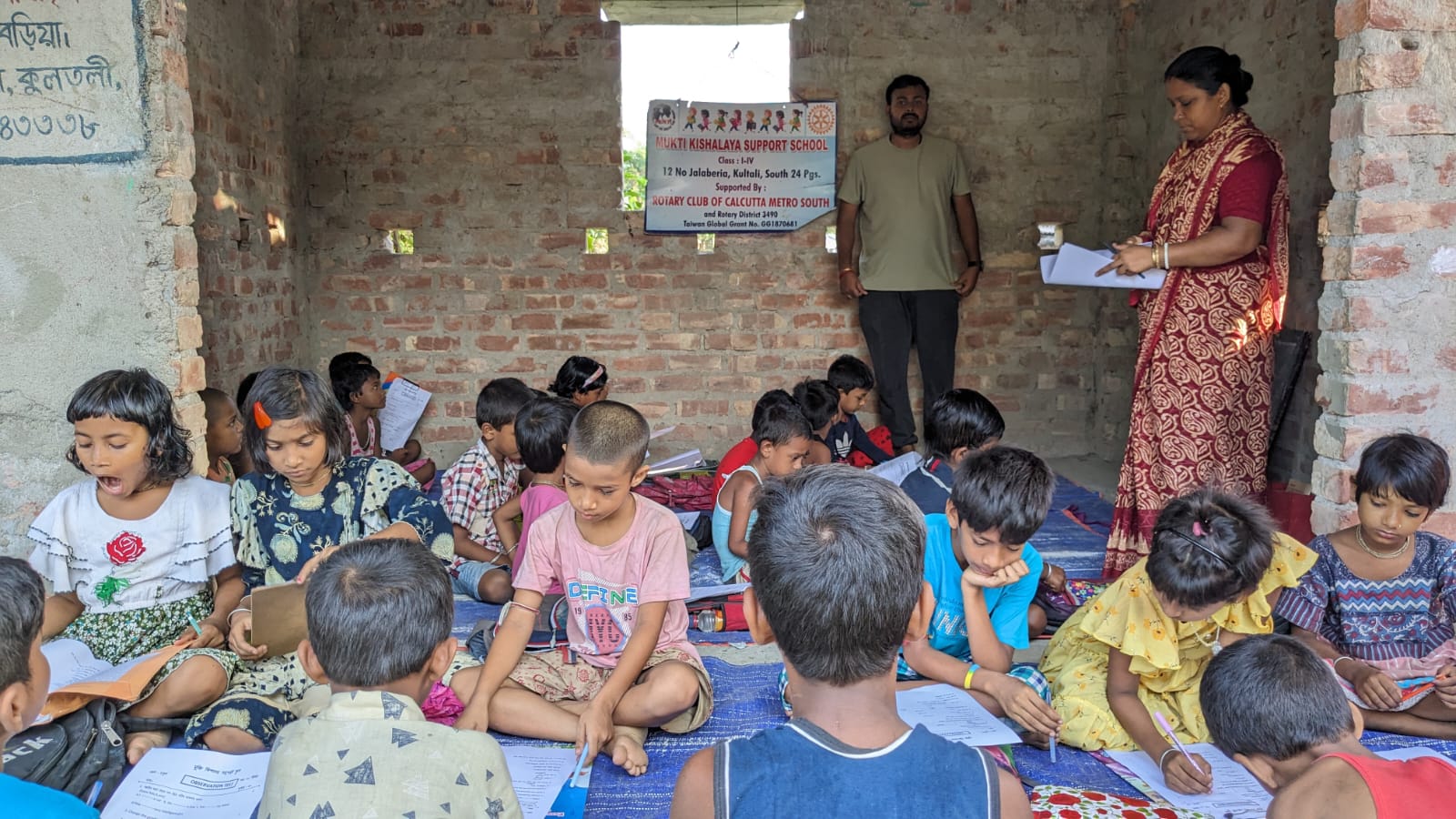 Mkss Supported By Rotary Club Of Calcutta Metro South