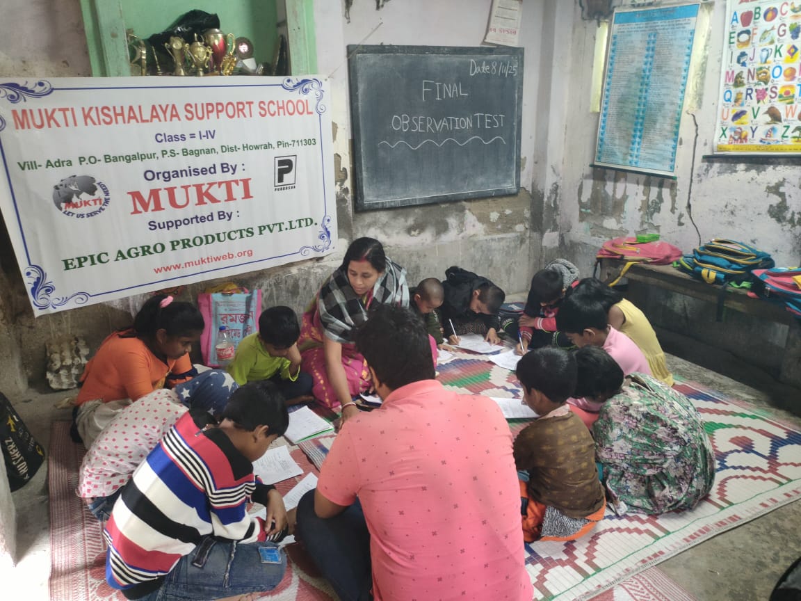 Observation Test At Mukti Kishalaya Support Schools