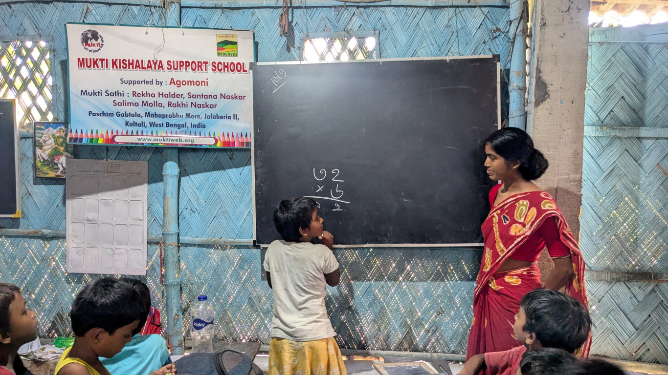 Paschim Gabtala Mkss Supported By Agomoni