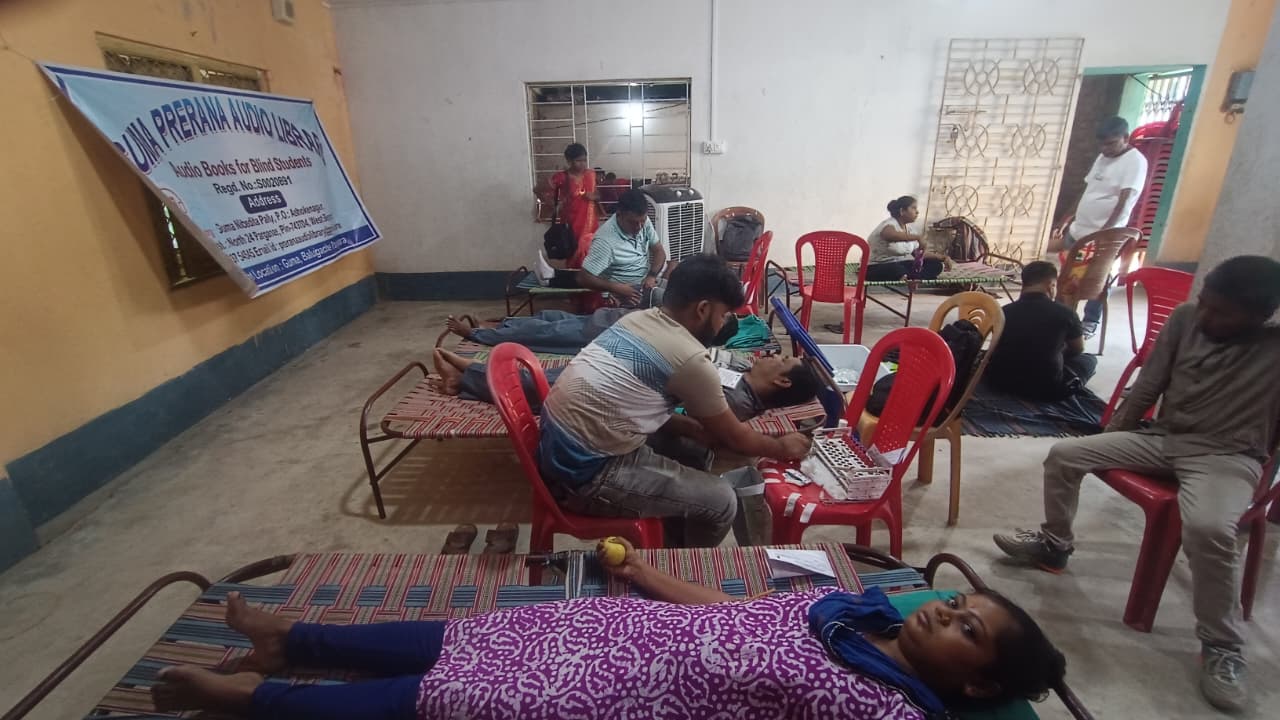 Prerana Blood Donation Camp 2025