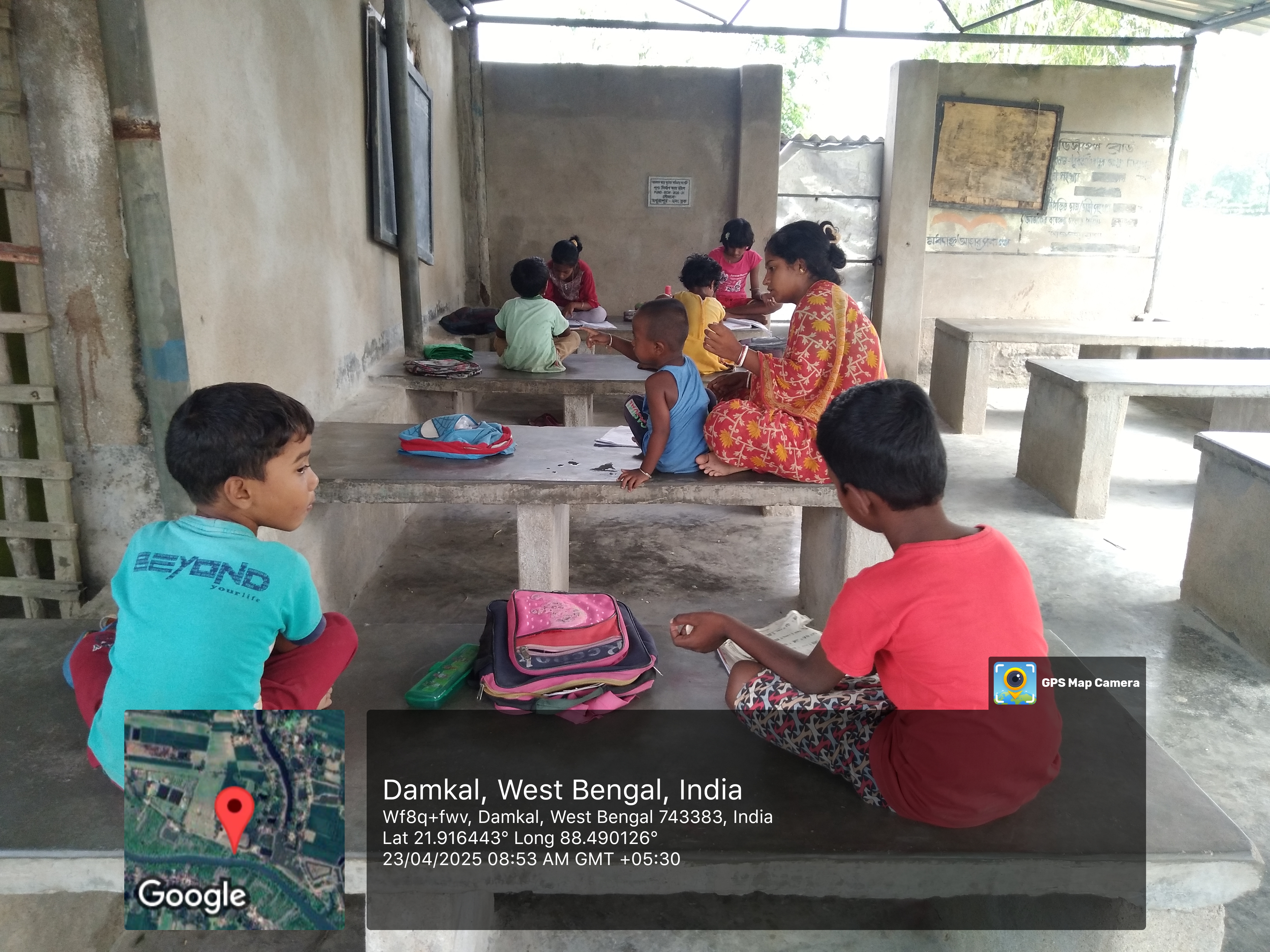 Purba Sridharpur Paschimpara Mkss 2025 Supported By Mridula Kayal