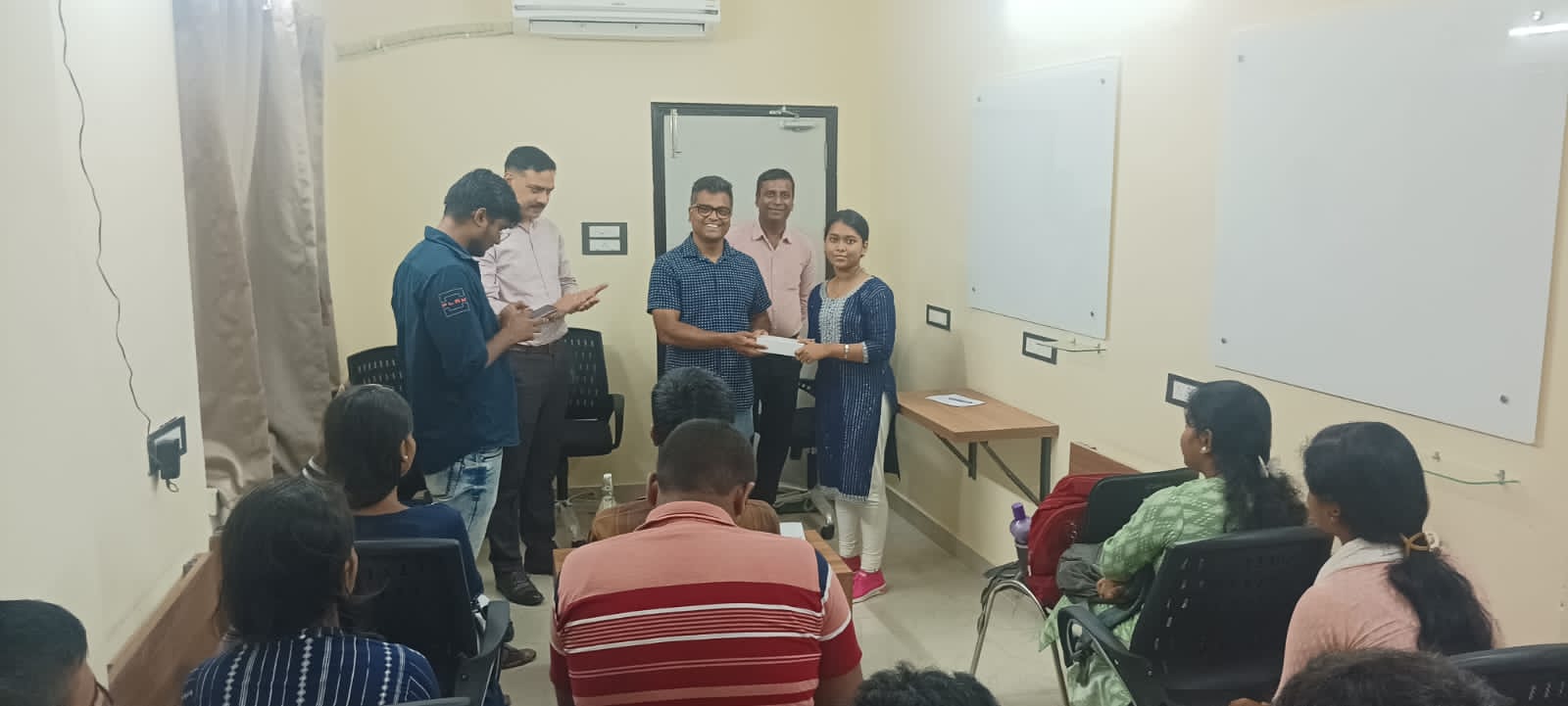 Smartphones Distribution To Udaan Students From Vivo